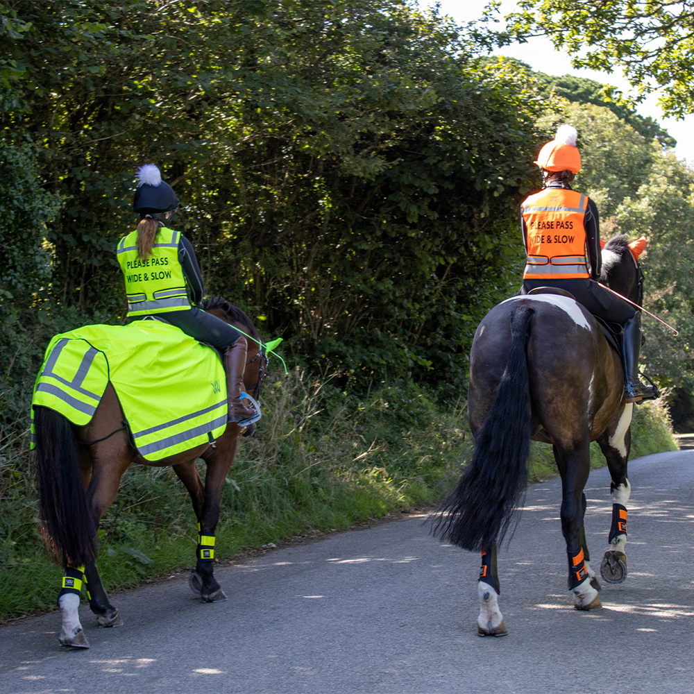 Woof Wear Hi Vis Riding Vest VZ - Hi Viz Orange